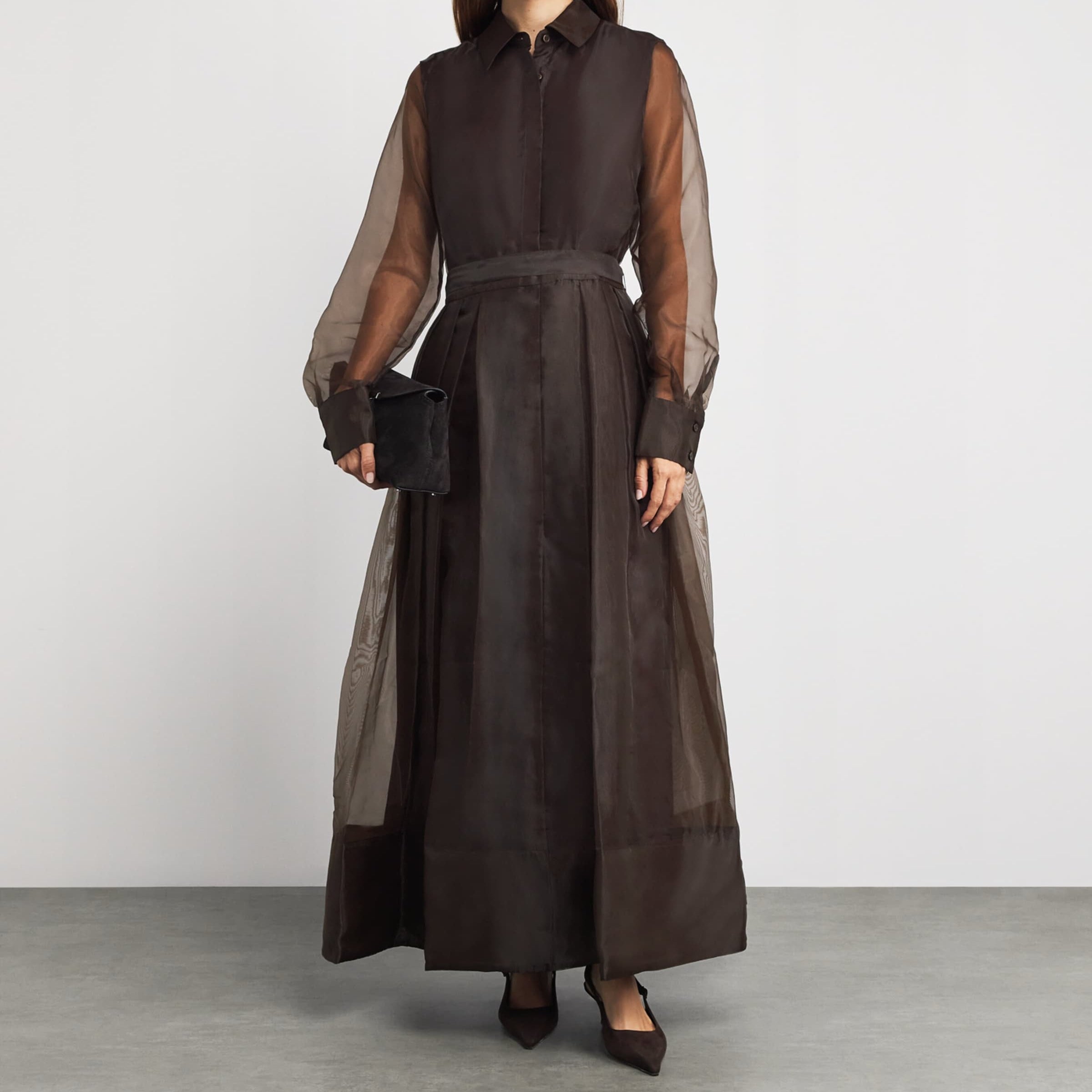 Organza Montgomery Midi Dress