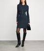 Veronica Beard Navy Ribbed Lauper Mini Dress