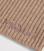 Max Mara Beige Cashmere Cable-Knit Balaclava