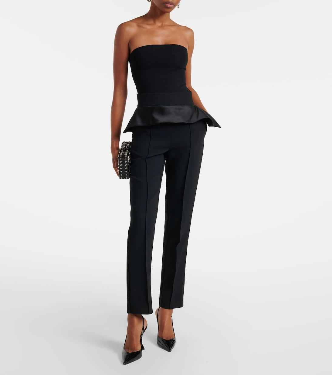 Maticevski - Relate peplum satin slim pants