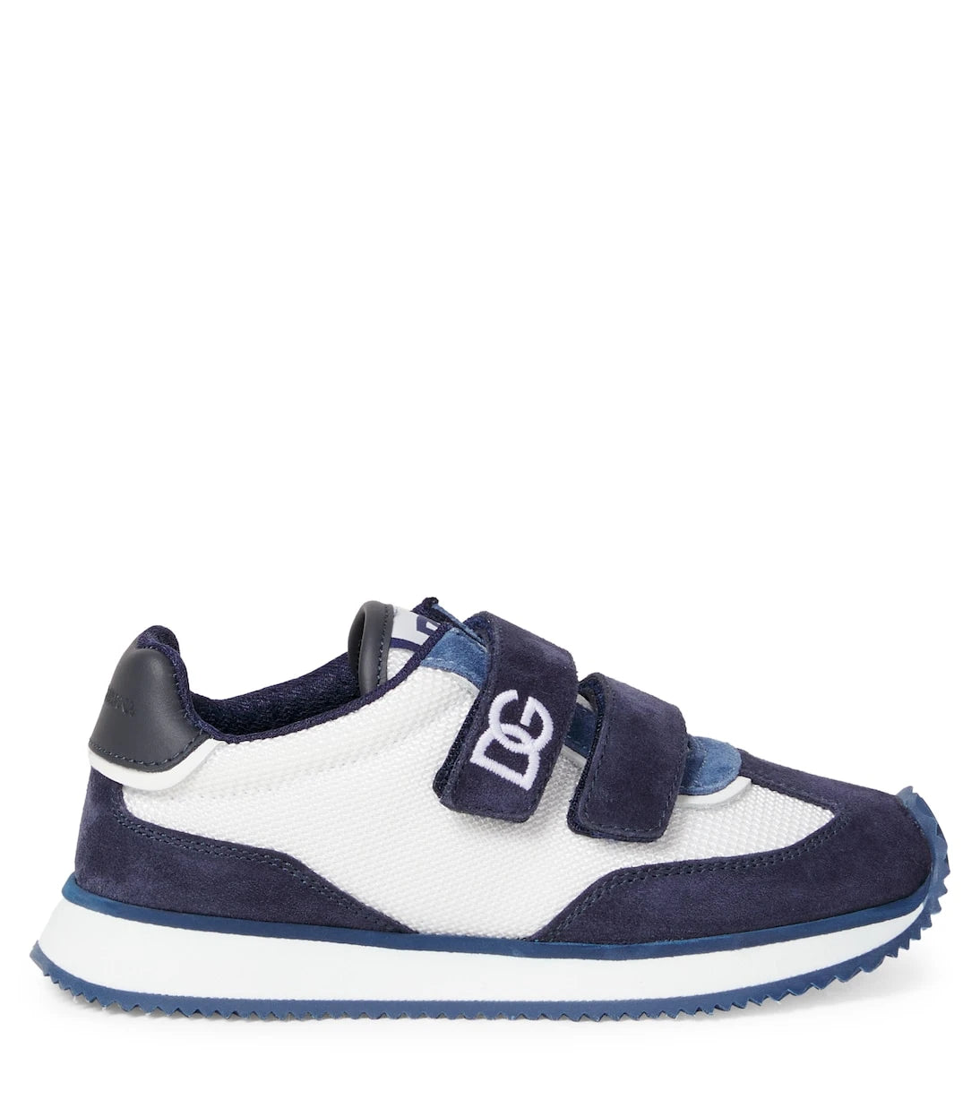 Dolce&Gabbana Kids - DG suede-trimmed sneakers