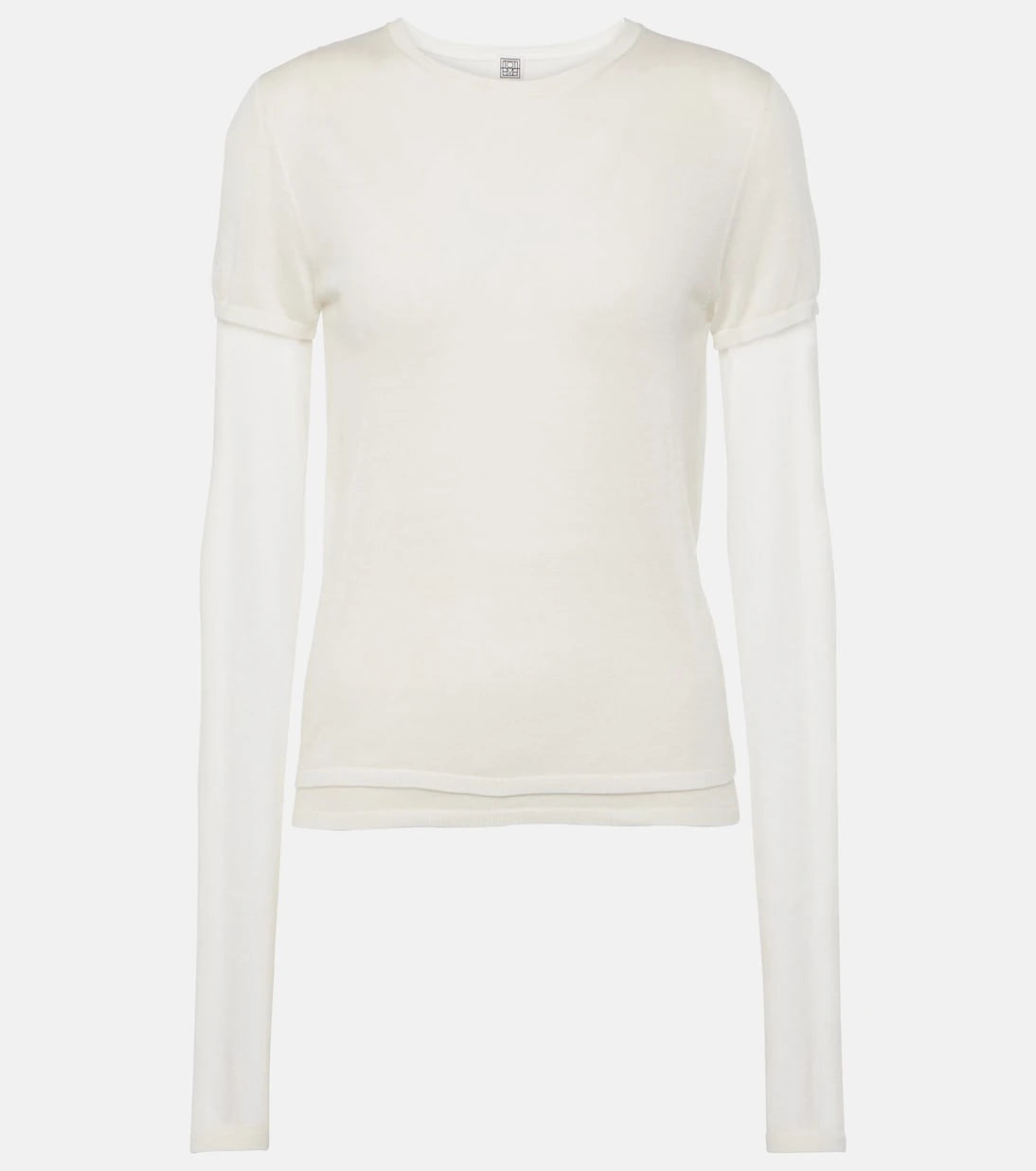 Toteme - Layered jersey top