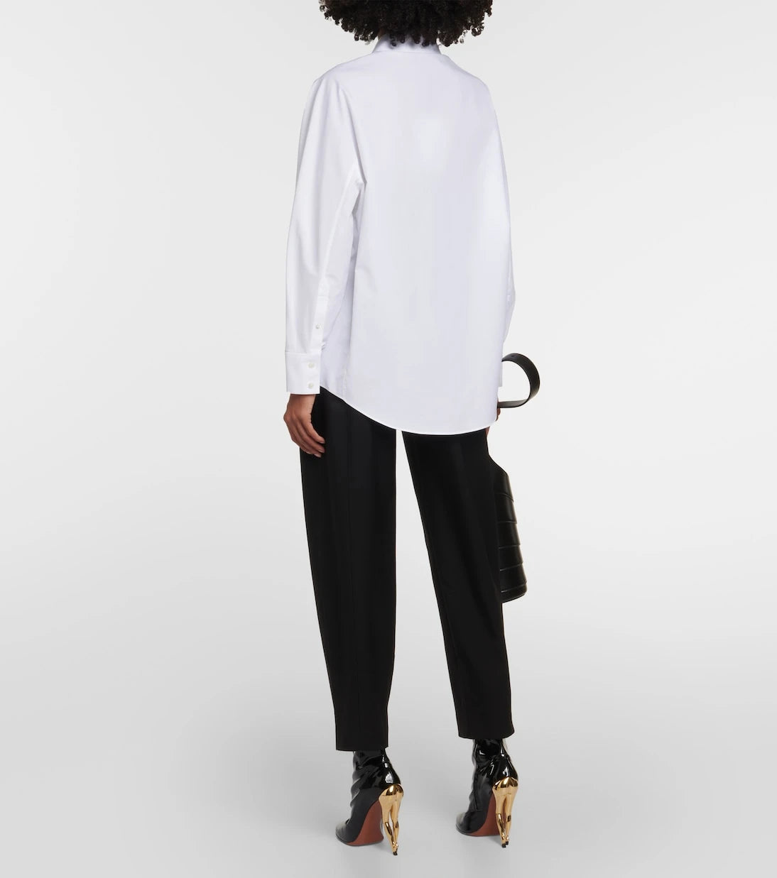 Alaïa - Oversized cotton shirt