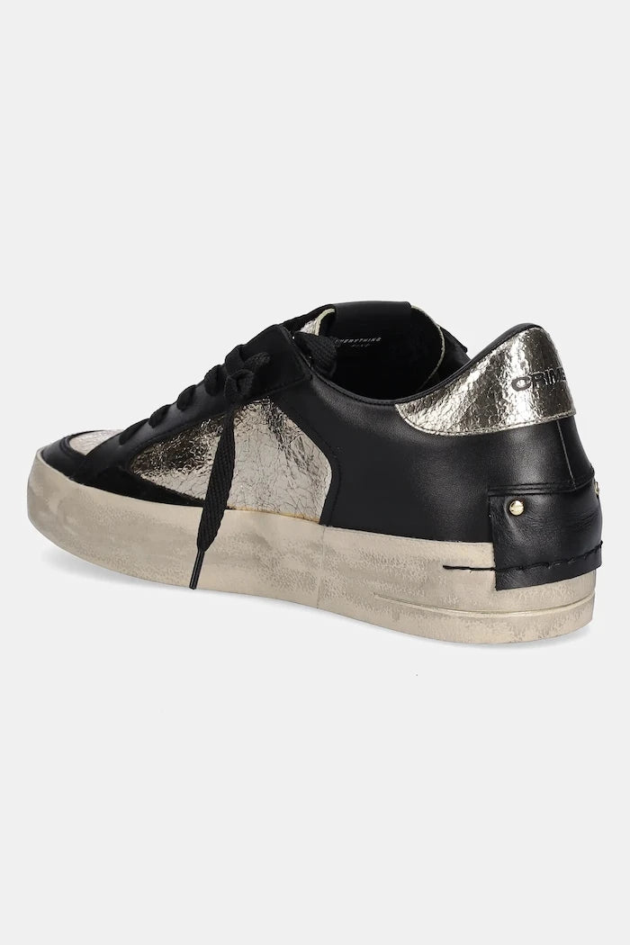 Кожени маратонки Crime London SK8 DELUXE WEDGE