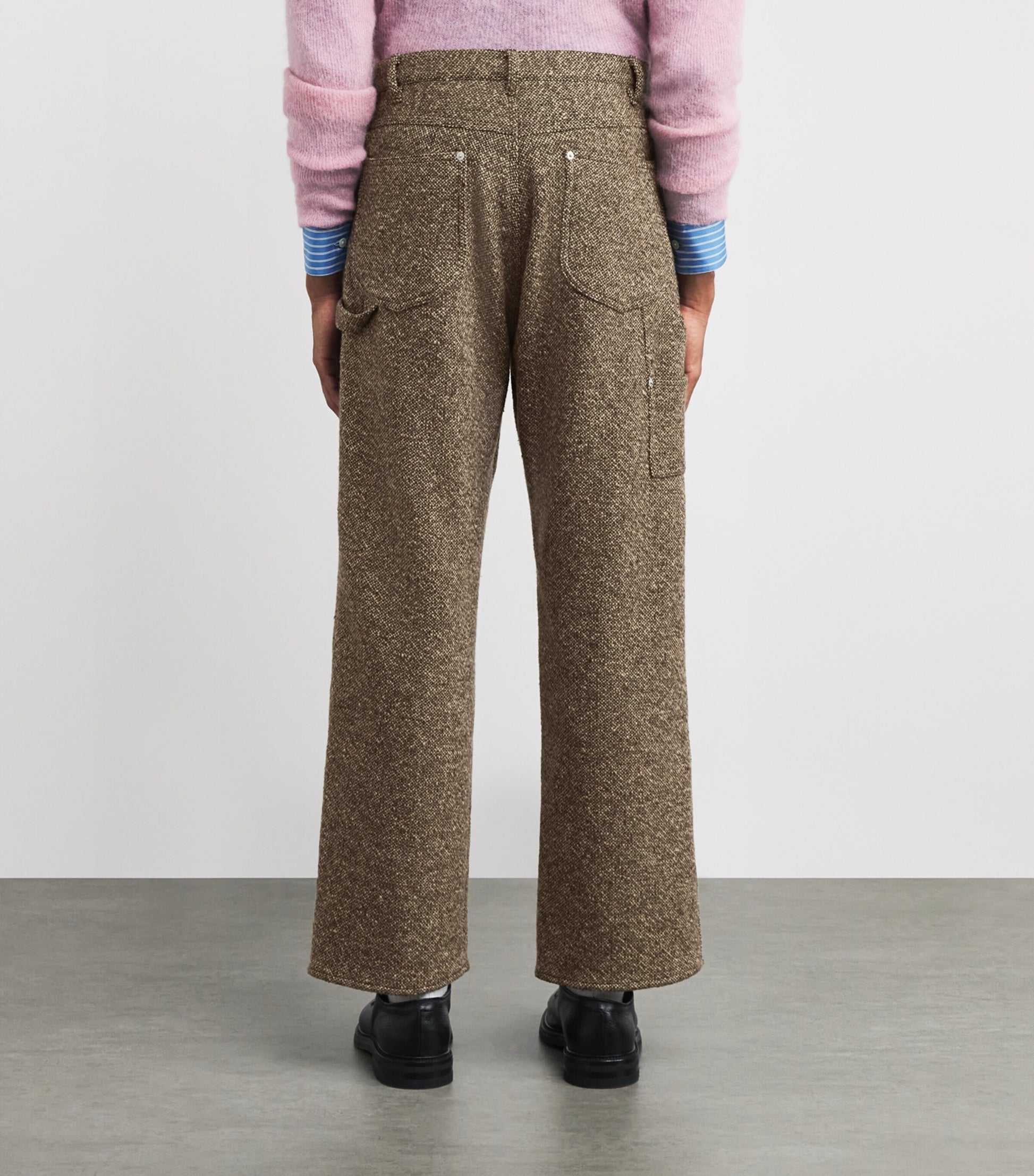 Wool Tweed Painter Trousers