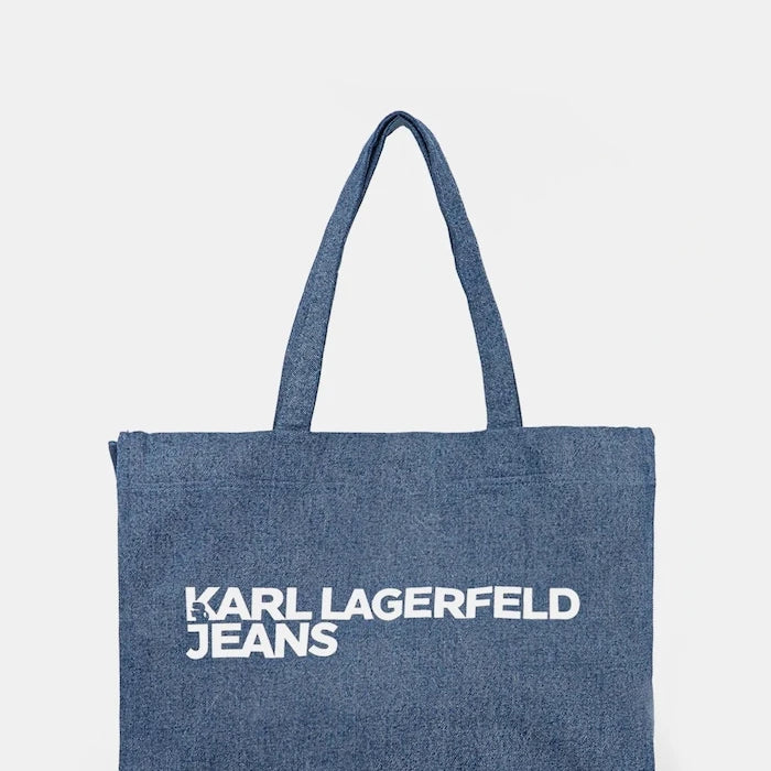 Памучна чанта Karl Lagerfeld Jeans