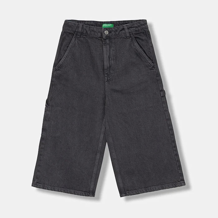 United Colors of Benetton Çocuk Denim Kısa Pantolon