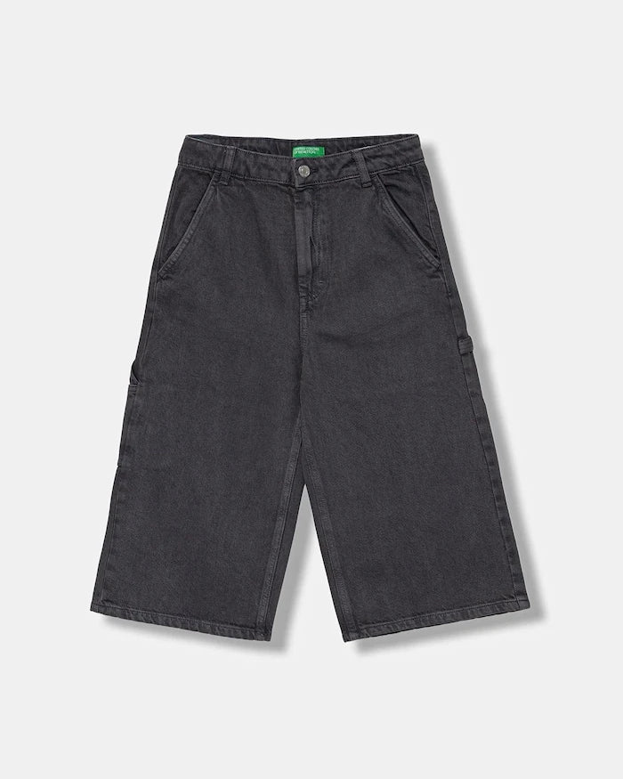 United Colors of Benetton Çocuk Denim Kısa Pantolon