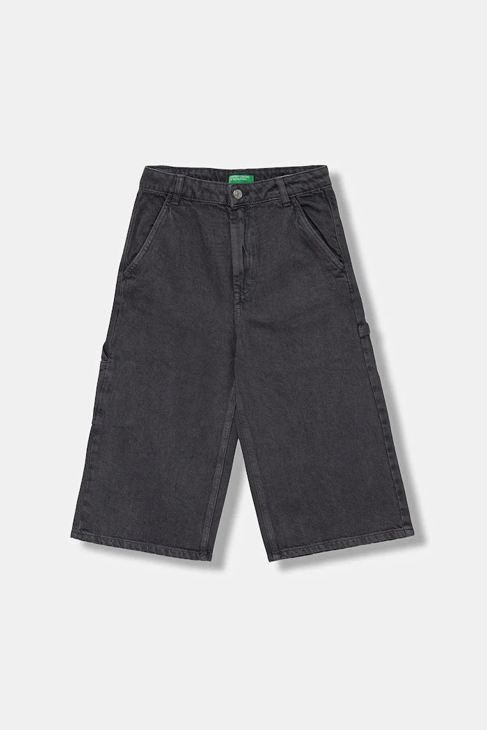 United Colors of Benetton Çocuk Denim Kısa Pantolon
