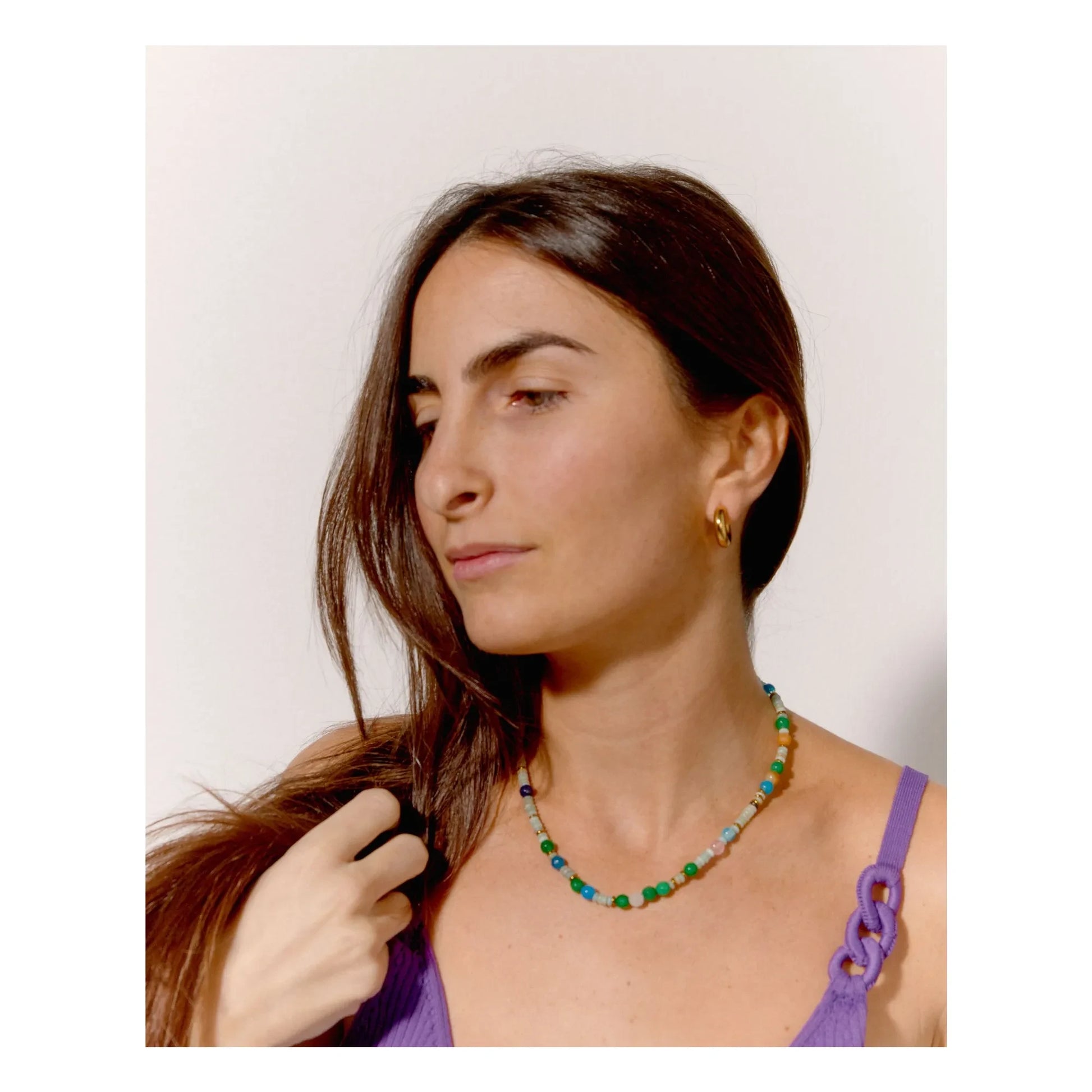 Palas - Manarola necklace | Blue