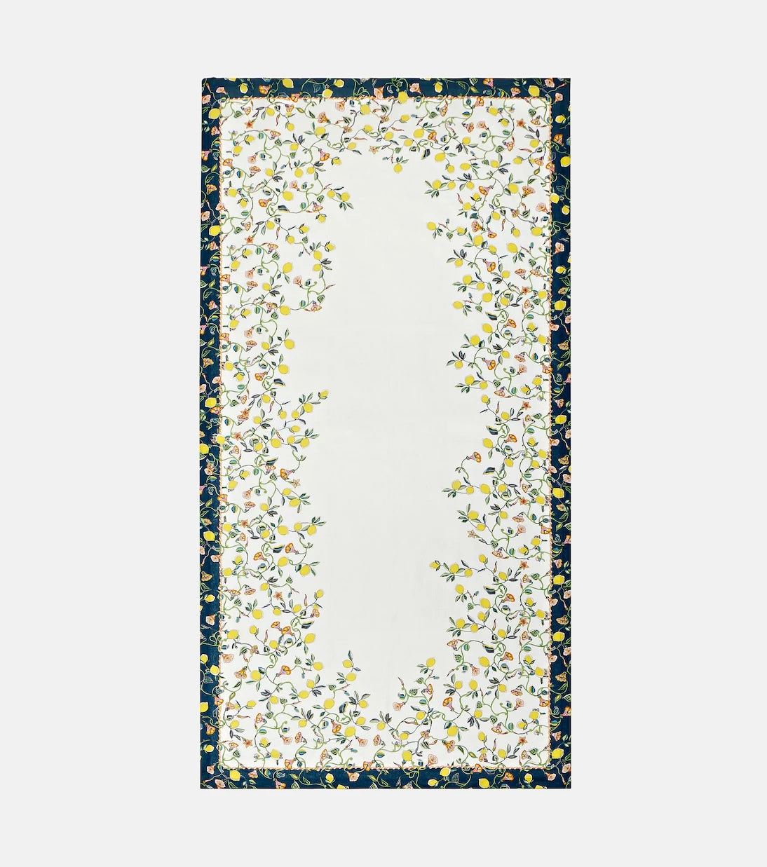 La DoubleJ - Borboni White Large linen tablecloth