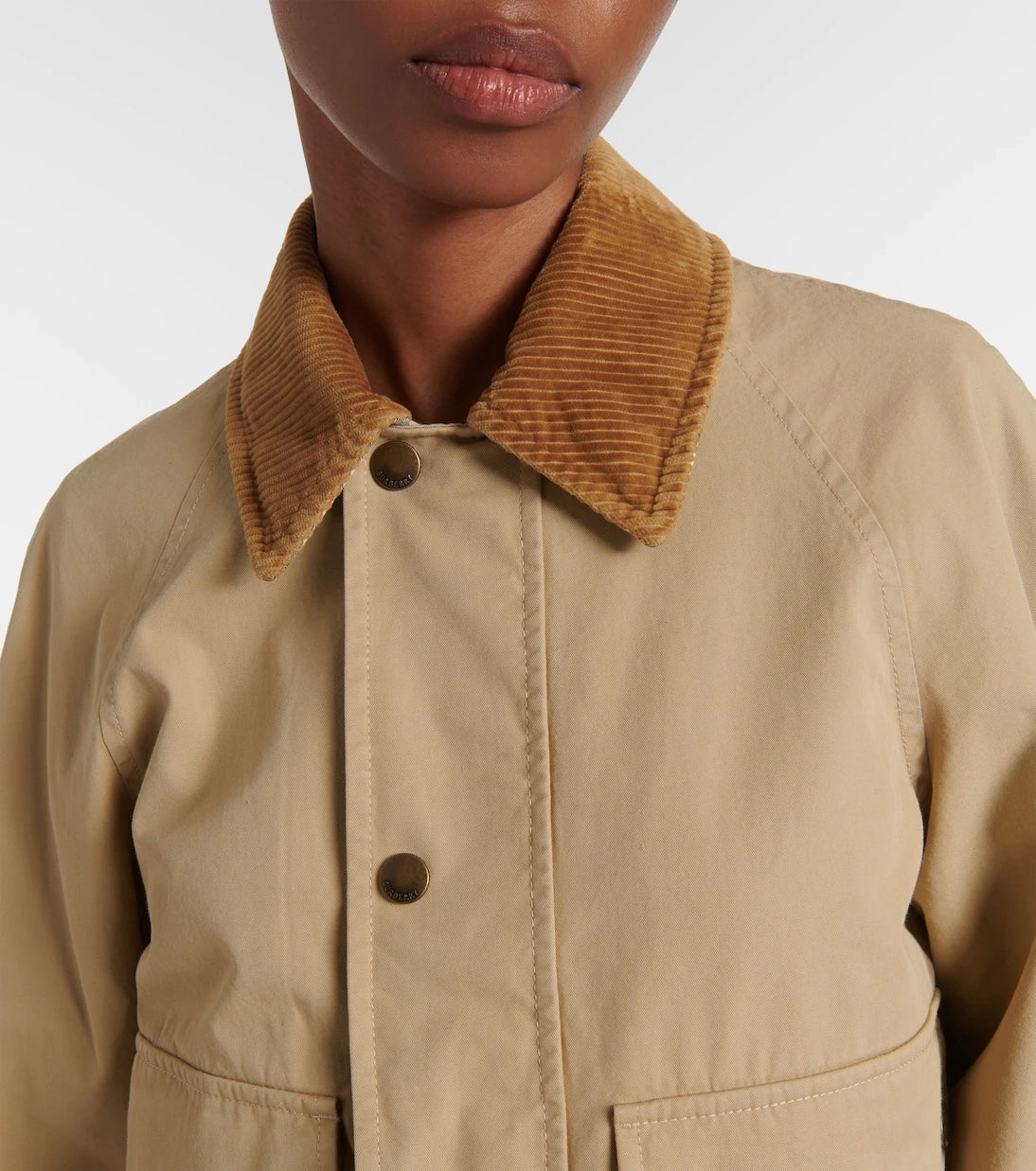 Burberry - Cotton gabardine jacket