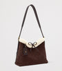LOUIS VUITTON Suede CarryAll PM Shoulder Bag