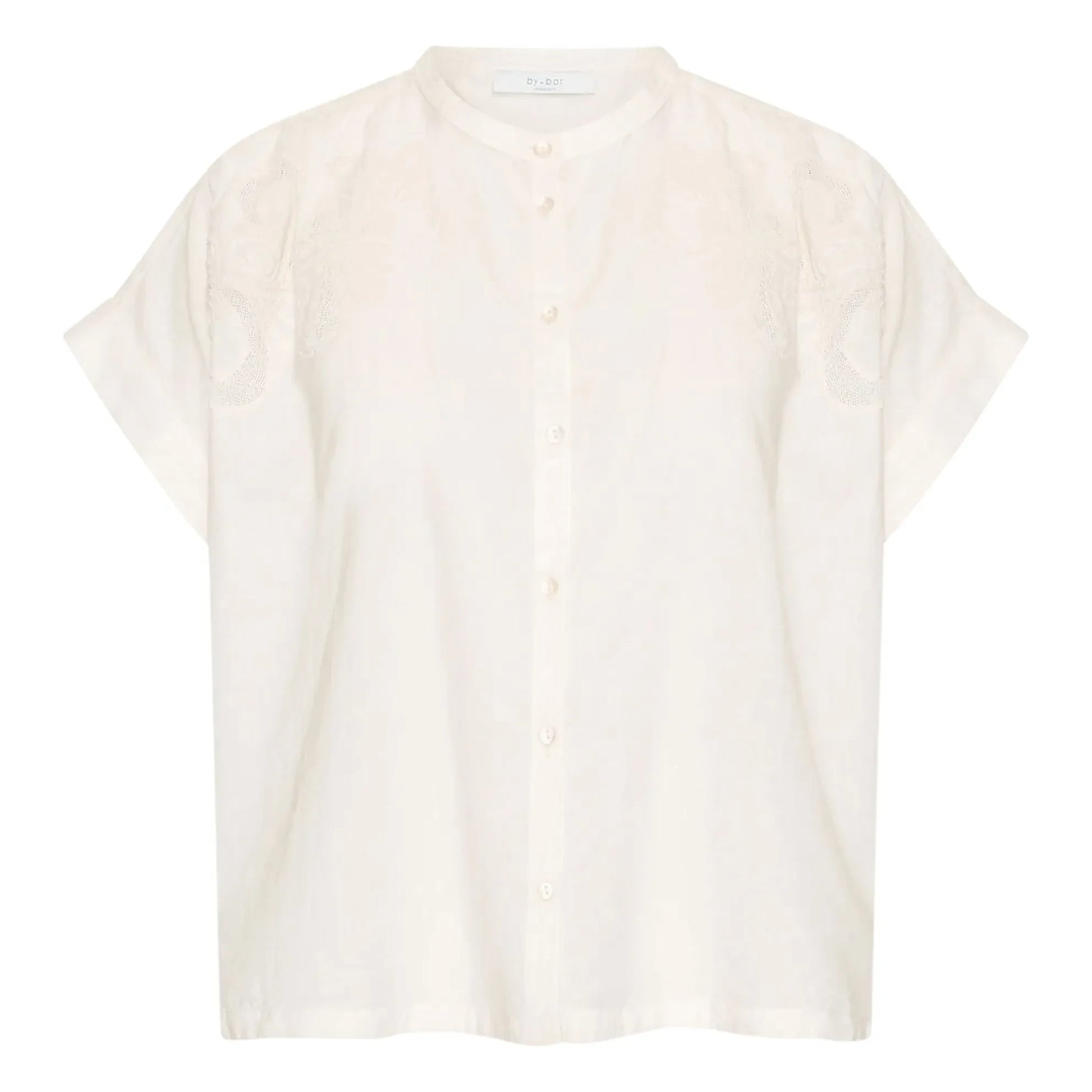 By Bar - Ally organic cotton blouse | White