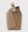 LOEWE Brown Mini Leather Puzzle Edge Top-Handle Bag