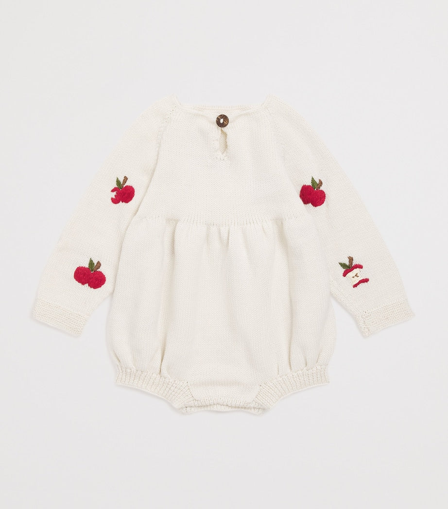 Shirley Bredal Merino Wool Apple Bodysuit (0-36 Months)