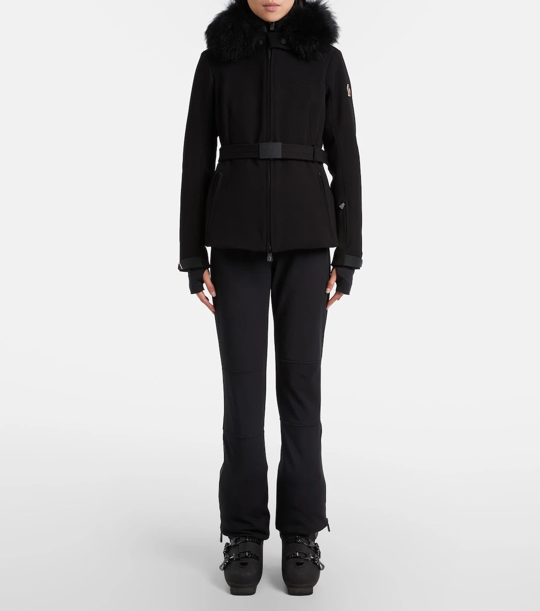 Moncler Grenoble - Bauges belted down ski jacket