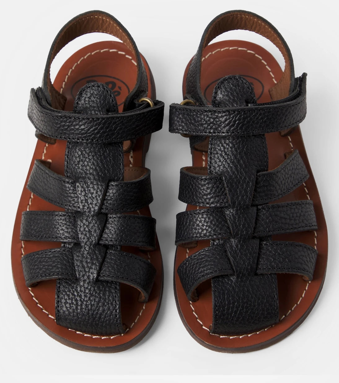 PèPè - Tino leather fisherman sandals