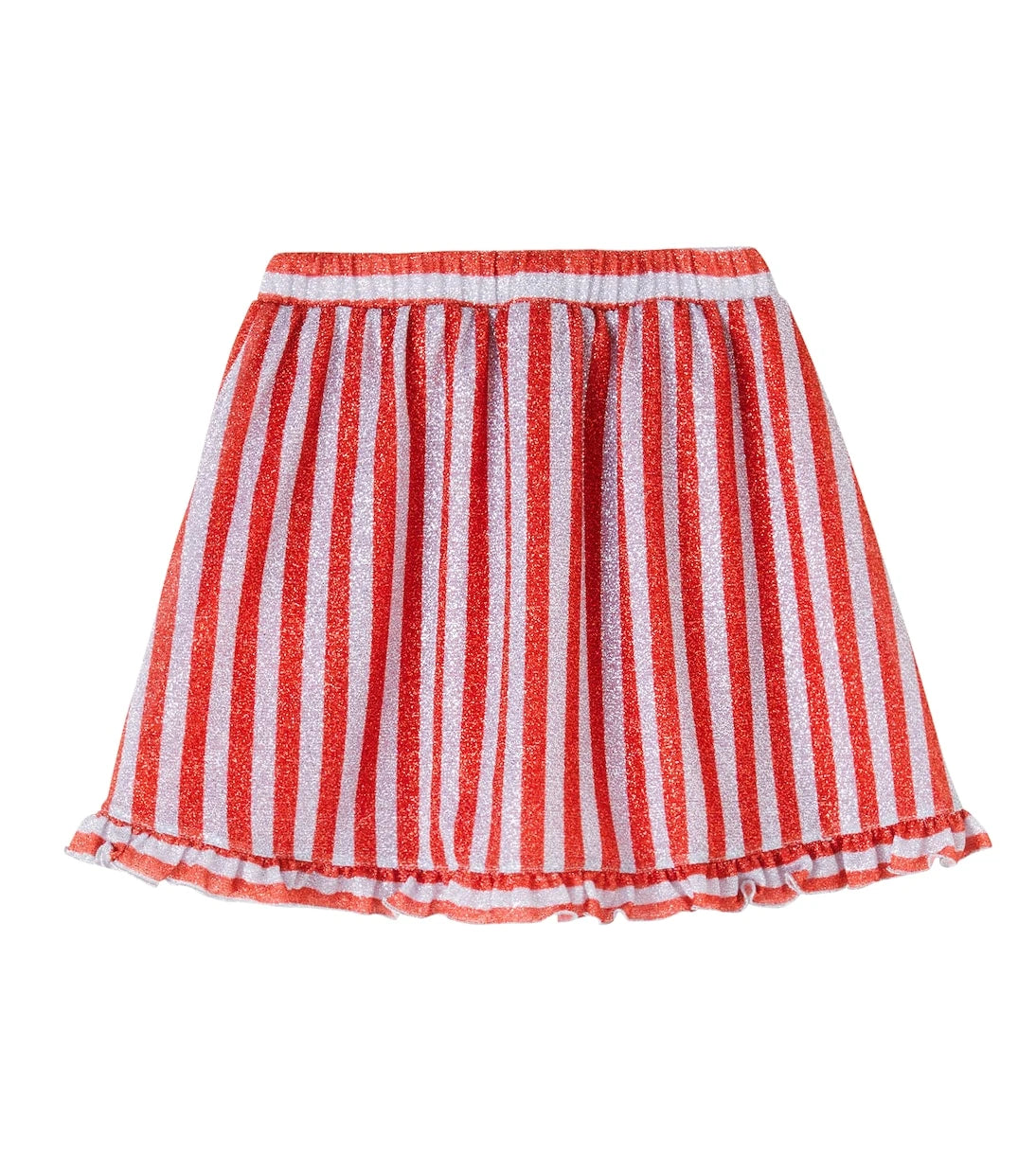 Oséree Kids - Striped lamé skirt