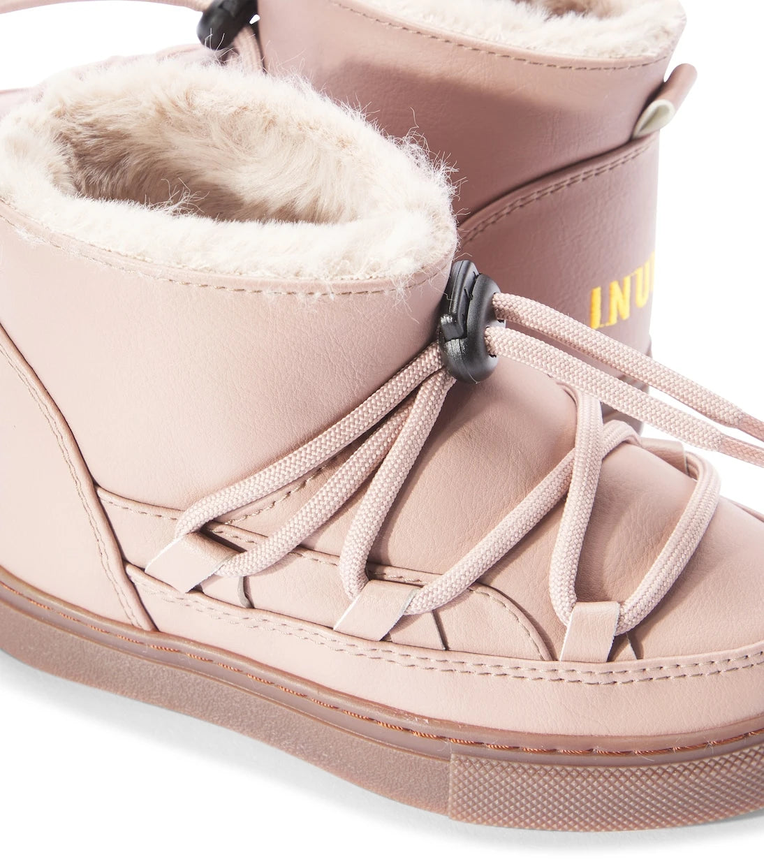 Inuikii Kids - Grape faux leather snow boots
