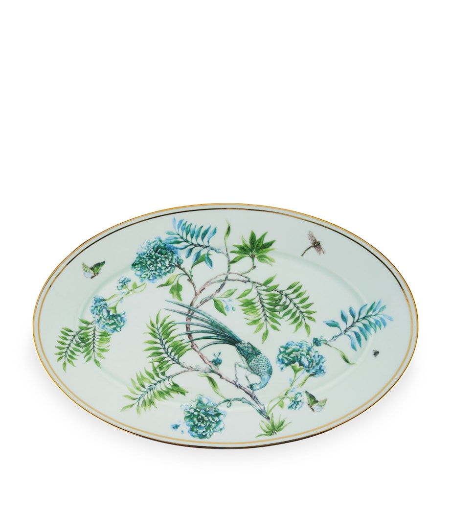Aquazzura Small Secret Garden Small Oval Platter (31cm)