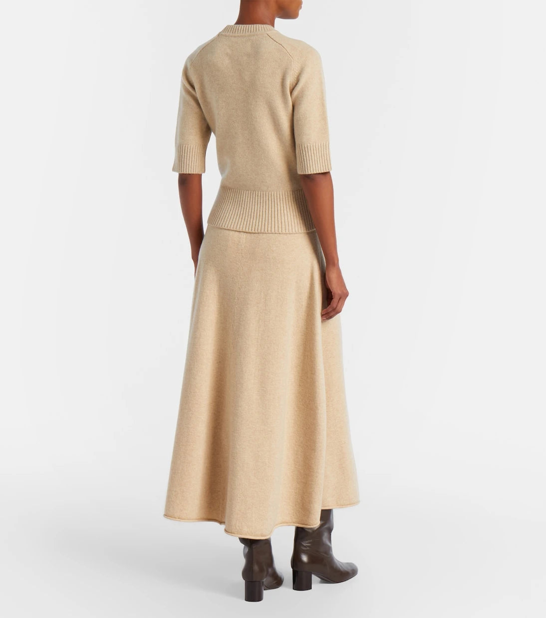 Extreme Cashmere - N°388 Ease cashmere-blend maxi skirt
