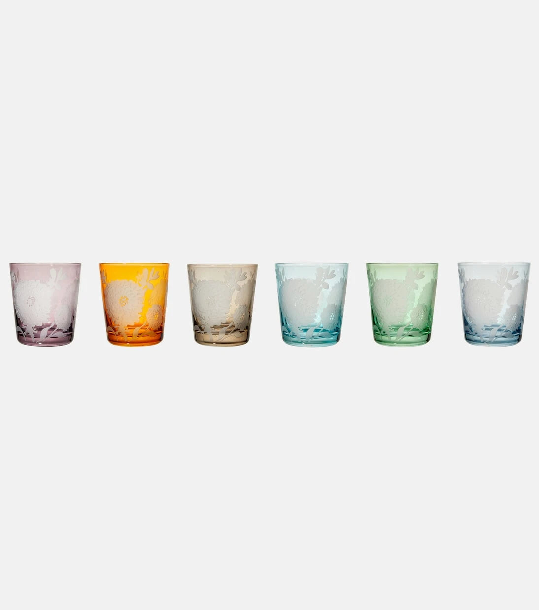 Polspotten - Peony set of 6 tumblers
