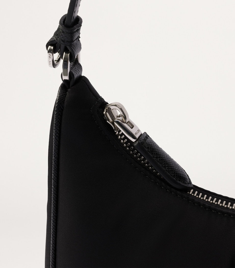 Black Re-Nylon Re-Edition 2005 Shoulder Bag