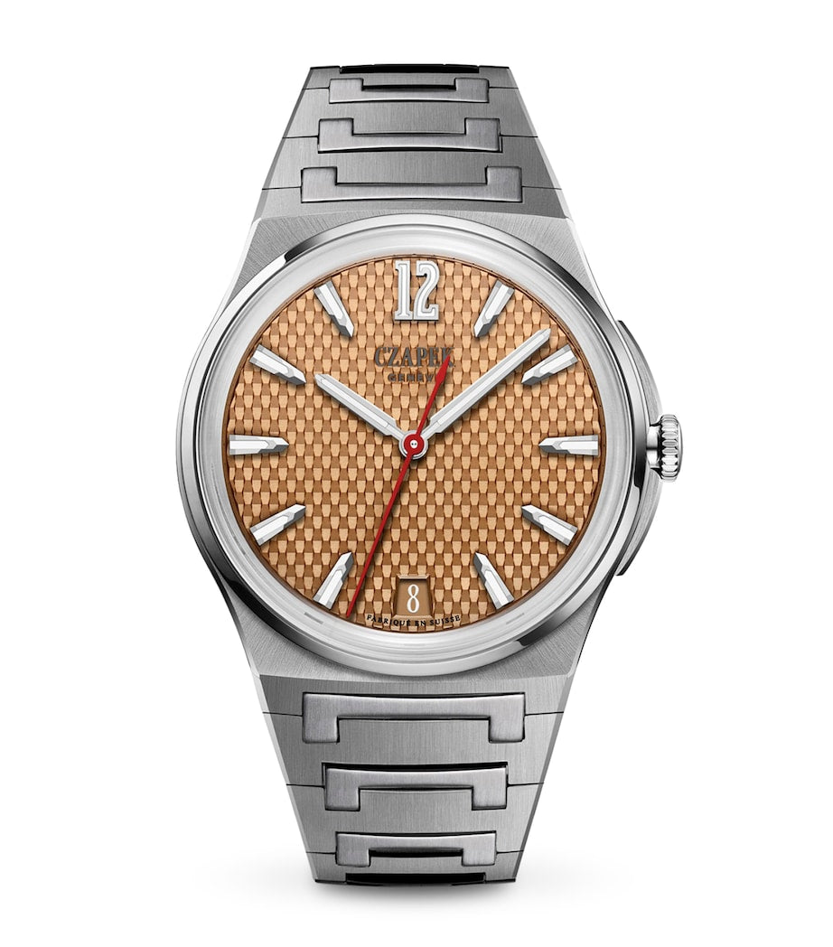 Czapek Stainless Steel Antarctique Passage de Drake Watch 38mm