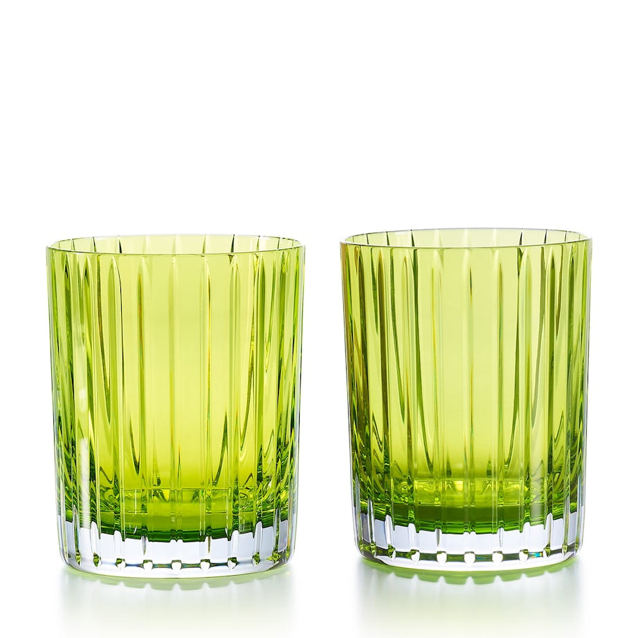 Set of 2 Large Harmonie Moss Tumblers (360ml)