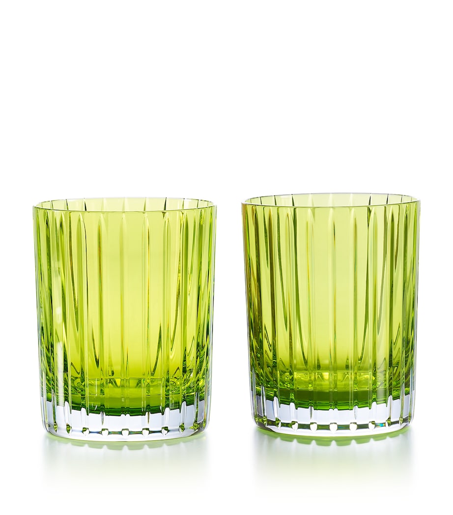 Set of 2 Large Harmonie Moss Tumblers (360ml)