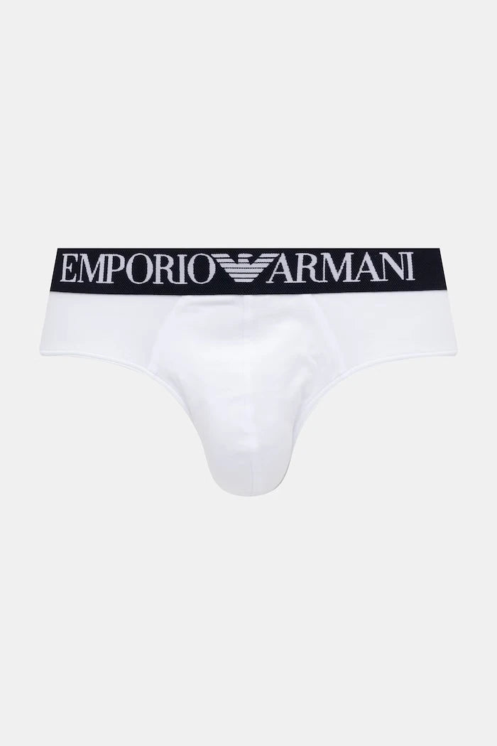 Emporio Armani Underwear erkek slip pamuk elastan 2’li