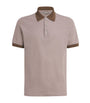 Cotton Contrast-Trim Polo Shirt