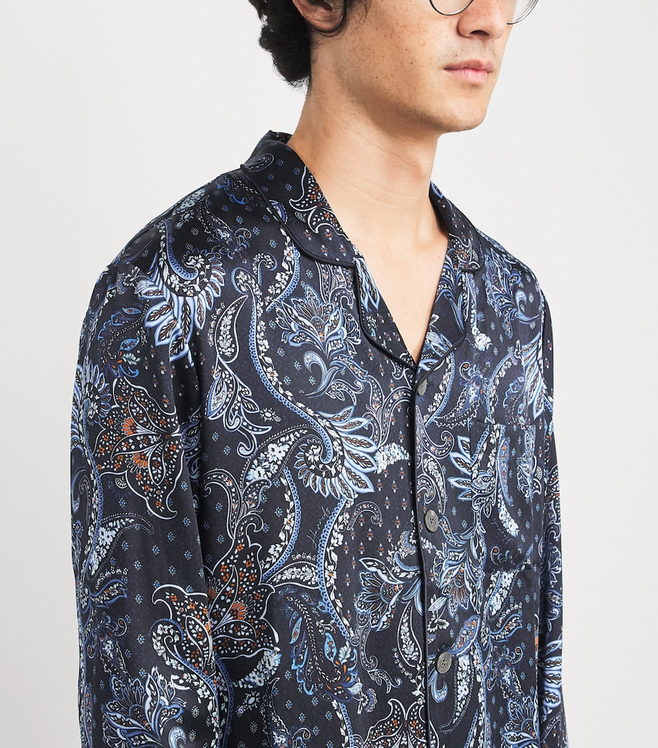 Silk Paisley Pyjama Set
