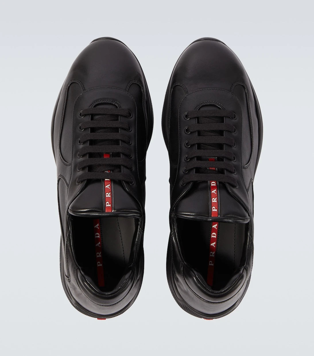 Prada - Prada America's Cup leather sneakers