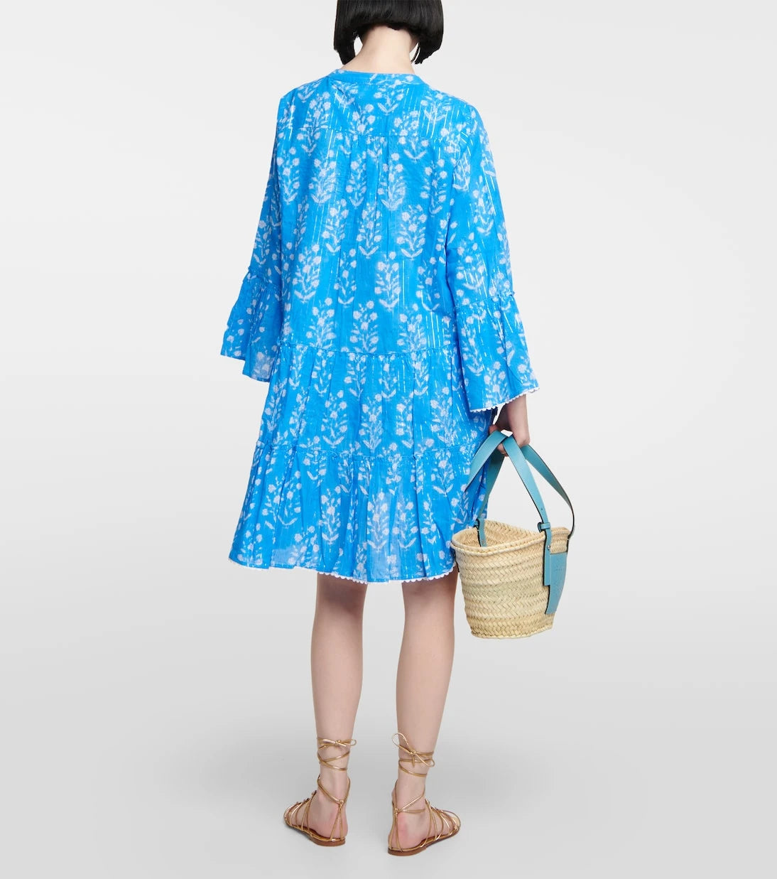 Juliet Dunn - Floral cotton minidress