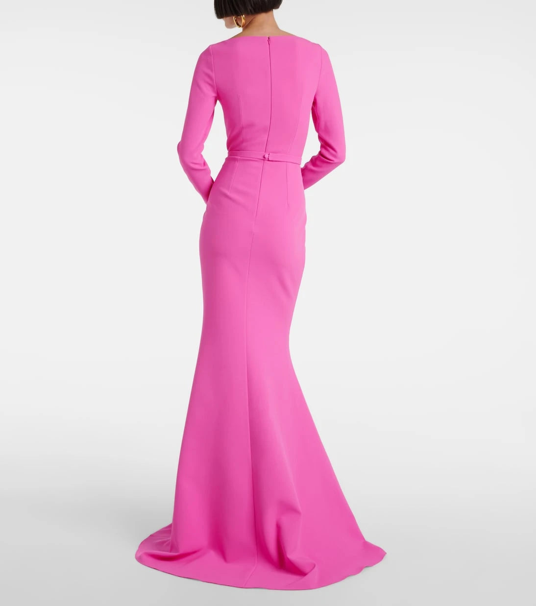 Safiyaa - Auria crêpe gown