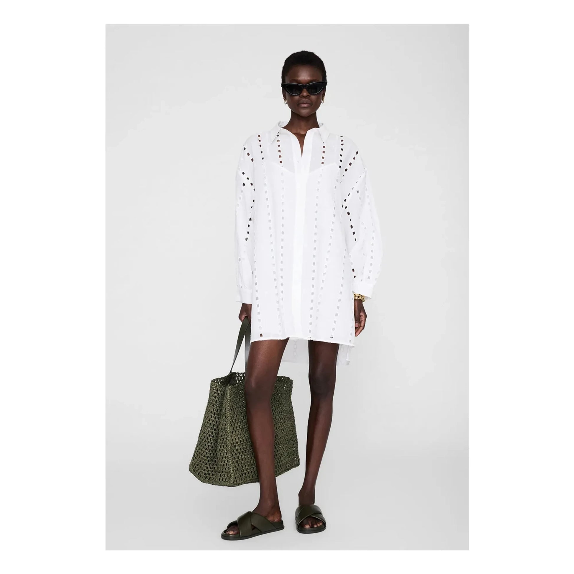 Anine Bing - Marianne dress | White