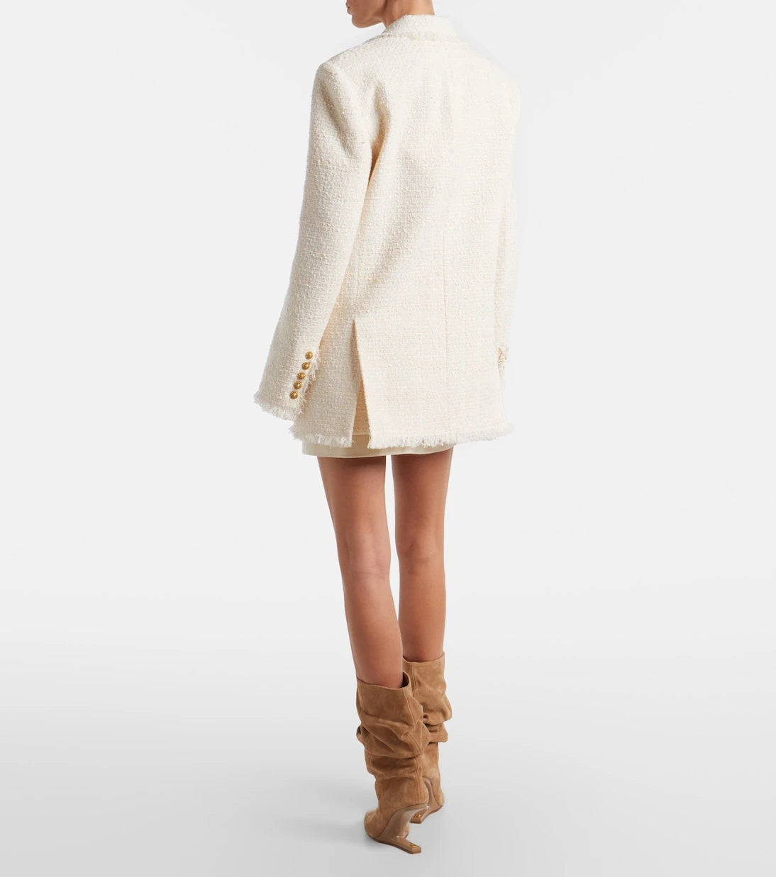 Balmain - Tweed miniskirt