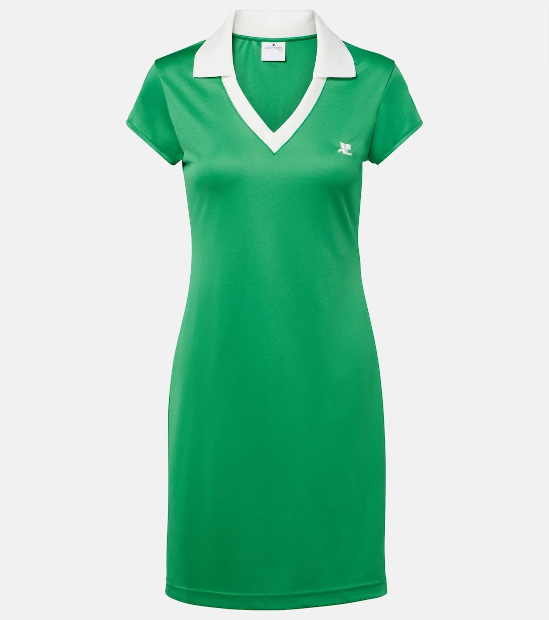 Courrèges - Jersey polo dress