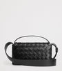 Mini Leather Intrecciato Flap Cross-Body Bag