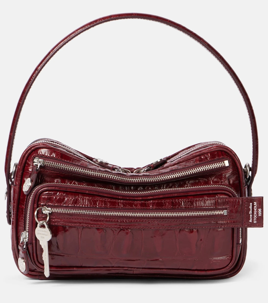 Acne Studios - Camero croc-effect leather shoulder bag