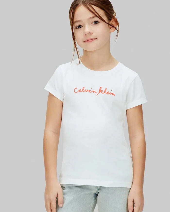 Calvin Klein Jeans Çocuk Pamuklu Tişört