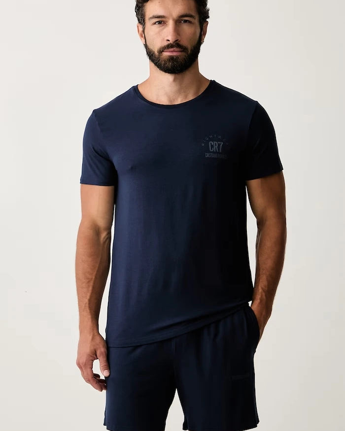 CR7 Cristiano Ronaldo erkek iki parçalı modal pijama x MODAL CONCEPT
