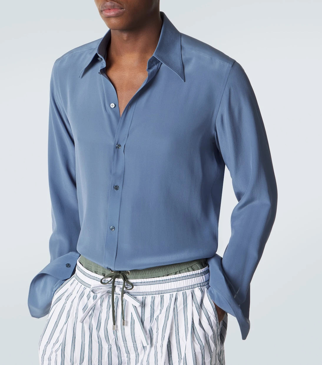 Dolce&Gabbana - Silk crêpe de chine shirt