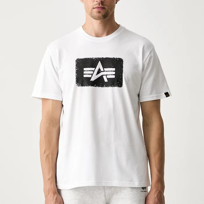 Alpha Industries Erkek Pamuk Tişört Washed Out