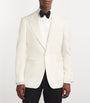 White Wool-Mohair Tuxedo Jacket