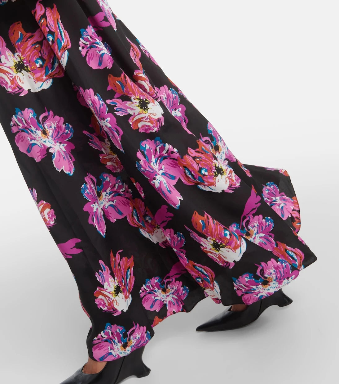 Diane von Furstenberg - Sydney printed silk-blend maxi dress