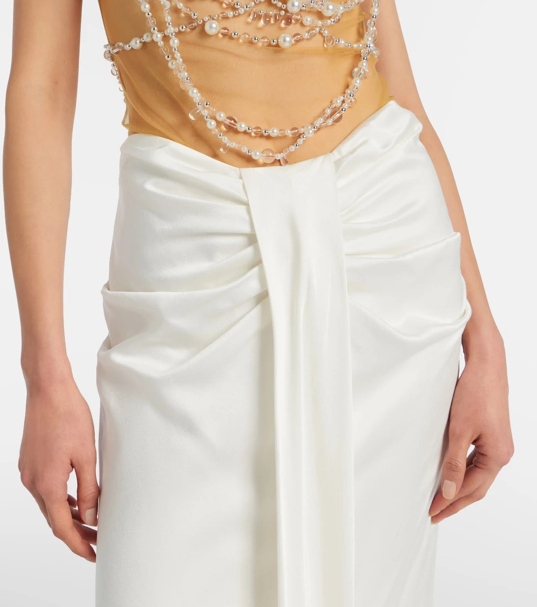 Clio Peppiatt - Zsa Zsa embellished gown