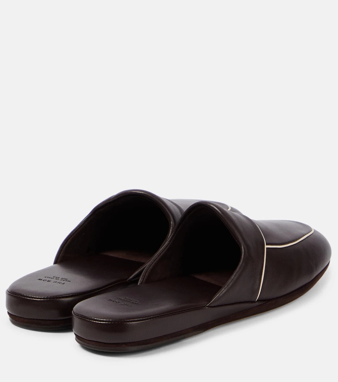 The Row - Beck leather mules